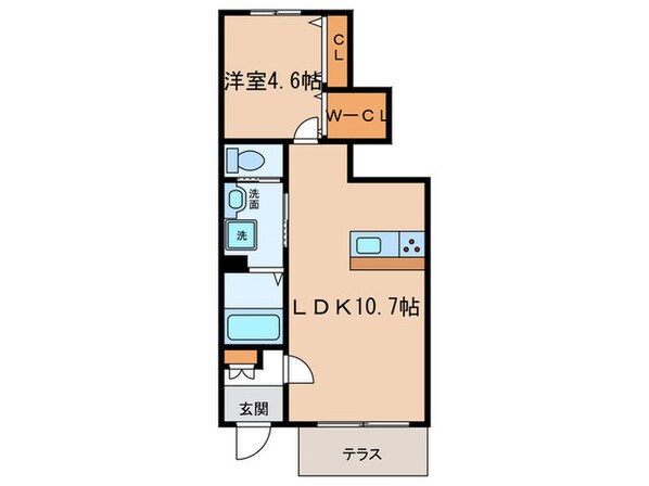 アブニールの物件間取画像